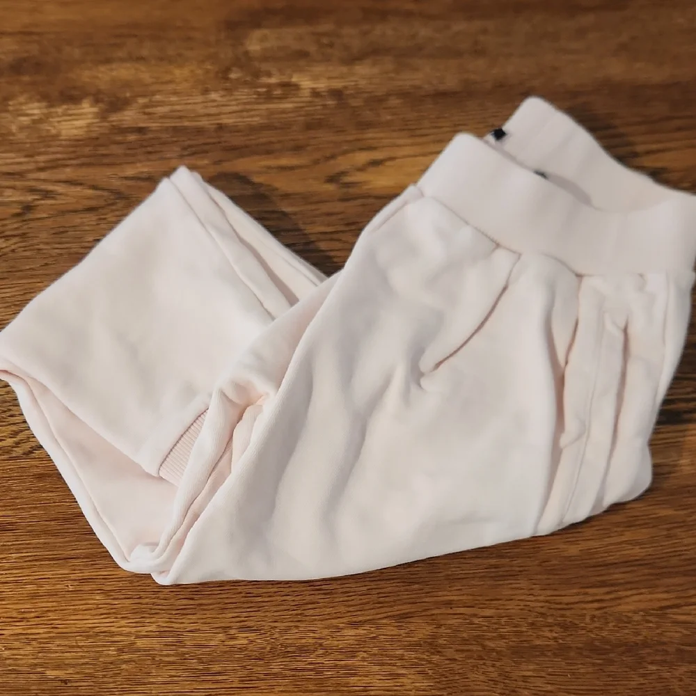 Balmain Kids Baby Pink Joggers with Black Logo - Picture 2 of 7